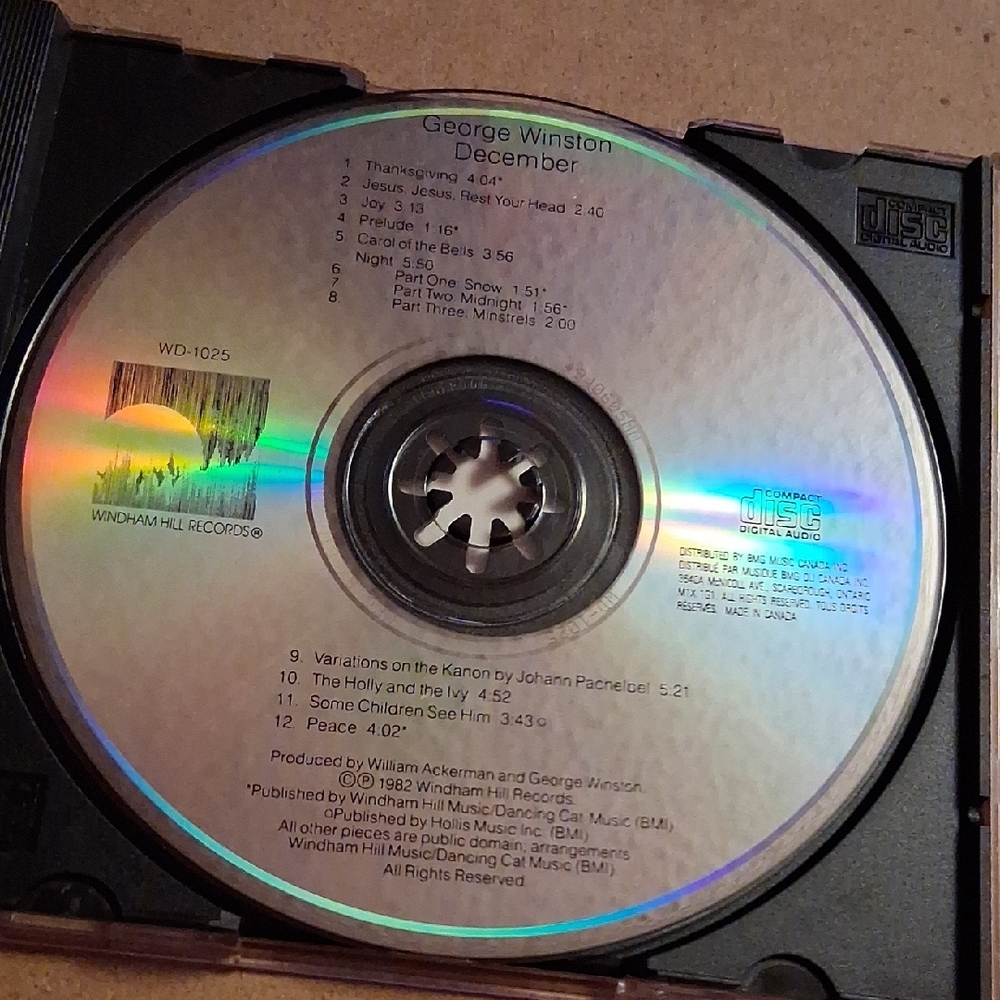 George Winston December CD - Picture 9 of 10